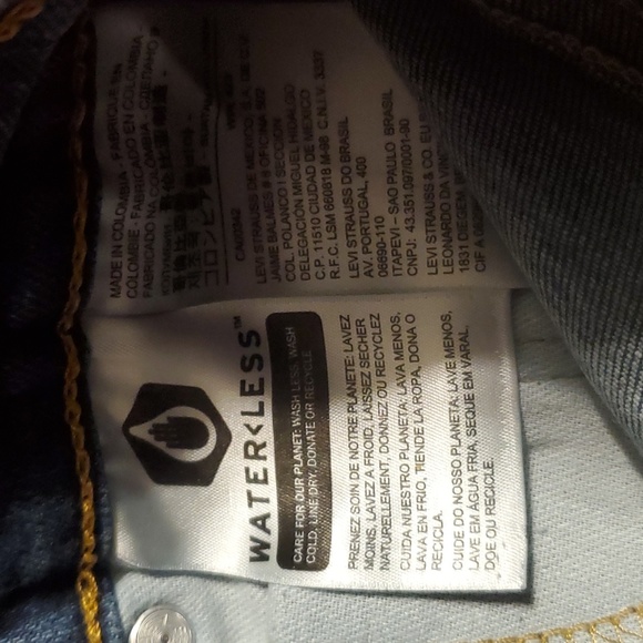 514™ STRAIGHT FIT MEN'S JEANS 38x32 - Picture 7 of 7